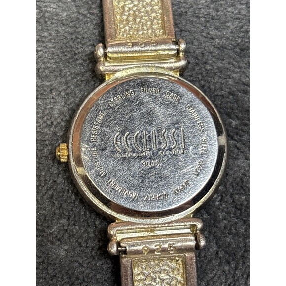Vintage Ecclissi 925 Sterling Silver 3010 Watch ~52 Grams, Needs Work - Picture 6 of 10